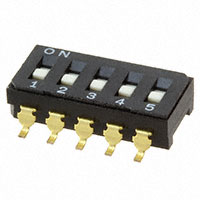 Copal Electronics Inc. - CFS-0501MB - SWITCH DIP SPST 100MA 6V