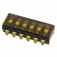 Copal Electronics Inc. - CFS-0600MA - SWITCH DIP SPST 100MA 6V