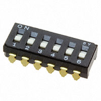 Copal Electronics Inc. - CFS-0601MA - SWITCH DIP SPST 100MA 6V