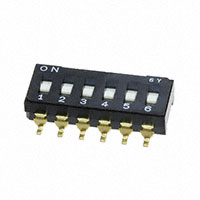 Copal Electronics Inc. - CFS-0601MB - SWITCH DIP SPST 100MA 6V