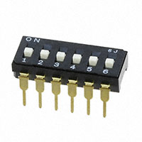 Copal Electronics Inc. - CFS-0602MC - SWITCH DIP SPST 100MA 6V