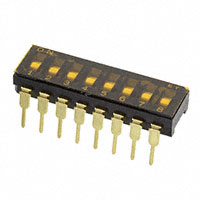 Copal Electronics Inc. - CFS-0800MC - SWITCH DIP SPST 100MA 6V