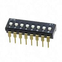 Copal Electronics Inc. - CFS-0802MC - SWITCH DIP SPST 100MA 6V