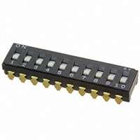 Copal Electronics Inc. - CFS-1001MA - SWITCH DIP SPST 100MA 6V