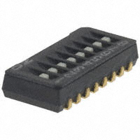 Copal Electronics Inc. - CHS-08TA - SWITCH SLIDE DIP SPST 100MA 6V