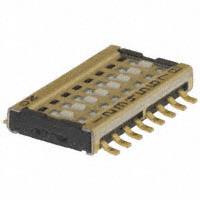 Copal Electronics Inc. - CVS-08TB - SWITCH SLIDE DIP SPST 100MA 6V
