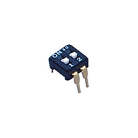 Copal Electronics Inc. - CFS-0202MC - SWITCH DIP SPST 100MA 6V