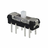 Copal Electronics Inc. - MHS231 - SWITCH SLIDE DP3T 200MA 12V