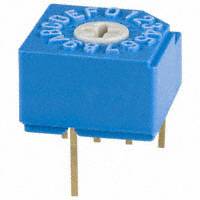 Copal Electronics Inc. - S-1010A - SWITCH ROTARY DIP HEX 100MA 5V