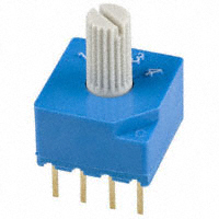 Copal Electronics Inc. - S-2150 - SWITCH ROTARY DIP SP4T 100MA 5V
