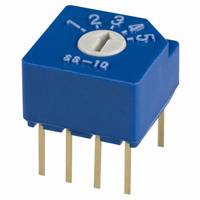 Copal Electronics Inc. - SS-10-15SPE - SWITCH ROTARY DIP SP5T 100MA 5V