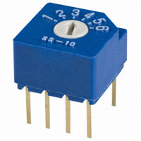 Copal Electronics Inc. - SS-10-16SP-AE - SWITCH ROTARY DIP SP6T 100MA 5V