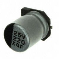 Cornell Dubilier Electronics (CDE) - AVRF227M25F24T-F - CAP ALUM 220UF 20% 25V SMD