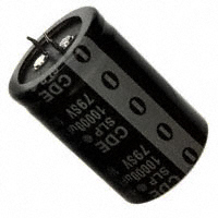 Cornell Dubilier Electronics (CDE) - SLP103M063H9P3 - CAP ALUM 10000UF 20% 63V SNAP