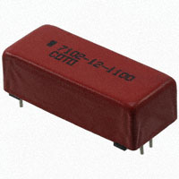 Coto Technology - 7102-12-1100 - RELAY REED DPST 500MA 12V