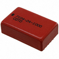 Coto Technology - 7104-24-1000 - RELAY REED 4PST 500MA 24V