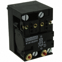 Crouzet - 81516200 - CONTROL VALVE 4/2 SUBBASE MNT