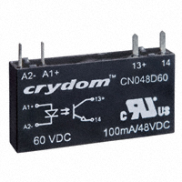 Crydom Co. - CN048D60 - RELAY SSR 0.1A 48VDC 4SIP