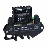 Crydom Co. - DRA1-SPF240D25 - RELAY SSR SPST-NO 280VAC 8A DIN